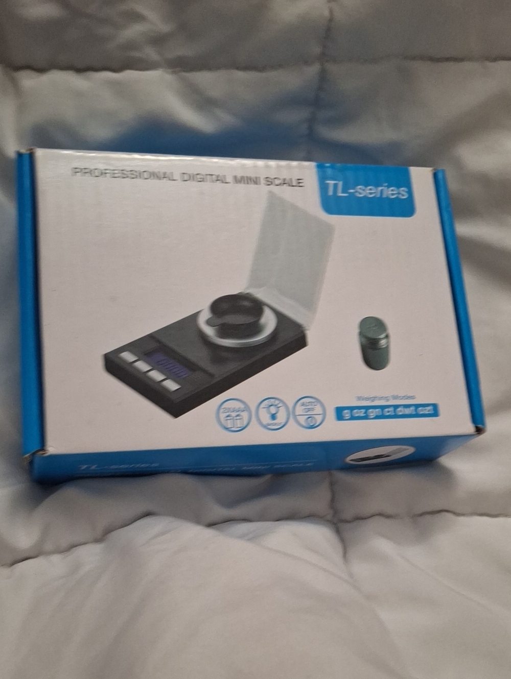 TL-Series Digital Mini Scale - Black